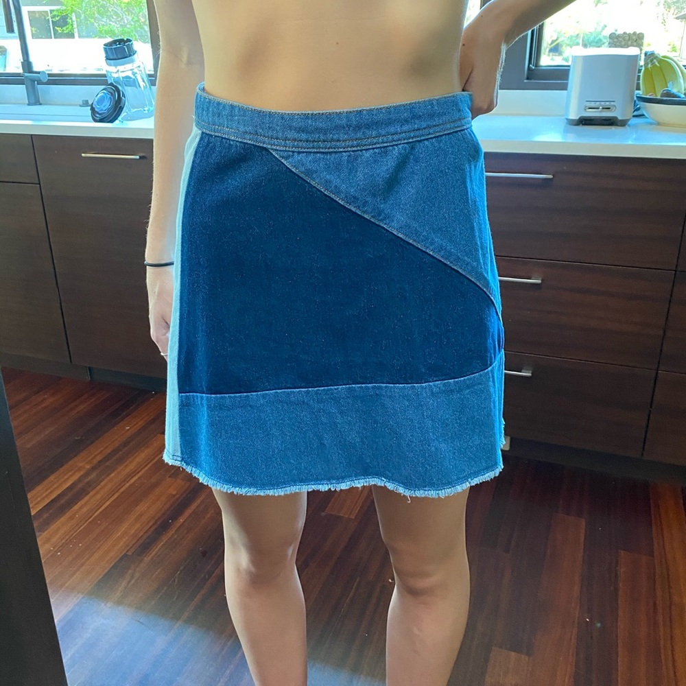 Denim skirt